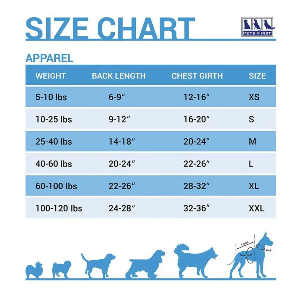 Pets First NCAA Tee Shirt for Dogs - Officially Licensed Medium